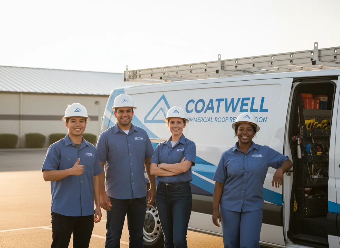 Commercial roof coating company in Vestal, NY